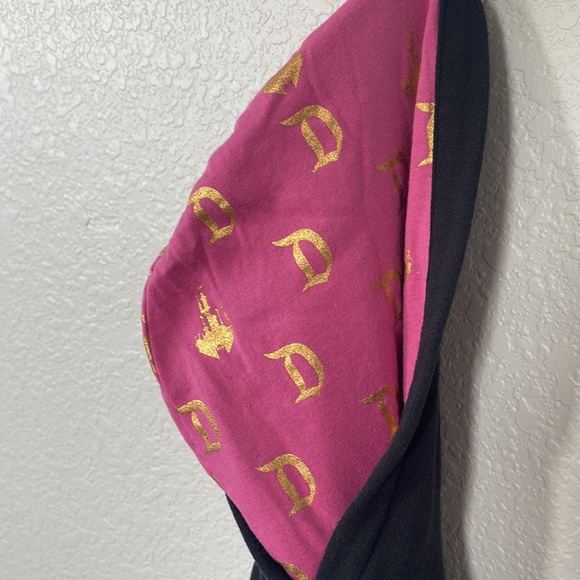 Girls Disneyland black crop hoodie. Small 5/6 - Picture 4 of 4